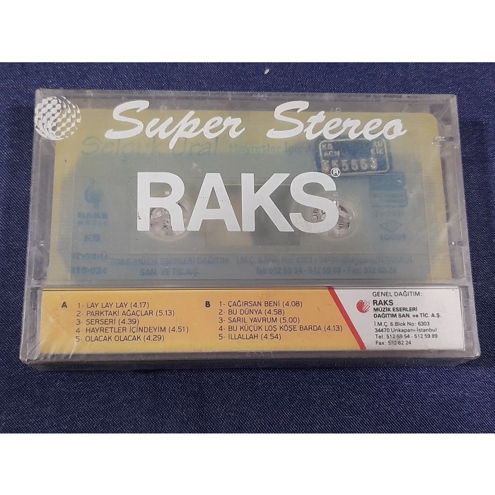 SELÇUK URAL HAYRETLER İÇİNDEYİM MÜZİK KASET