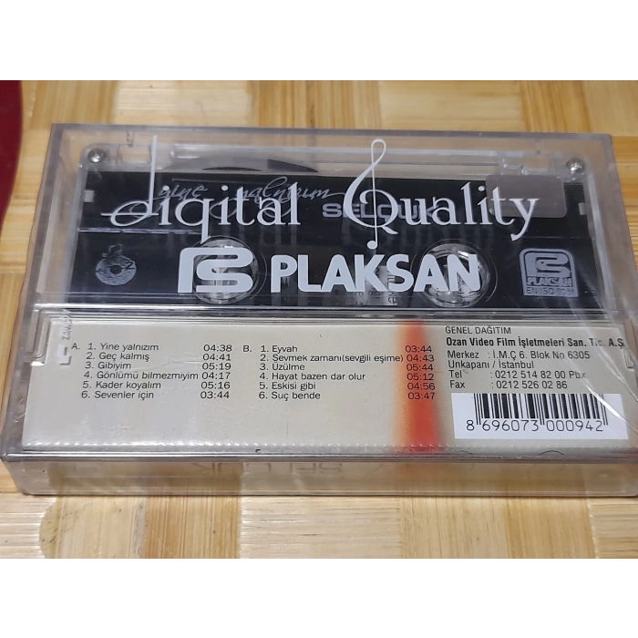 SELÇUK YİNE YALNIZIM MÜZİK KASET