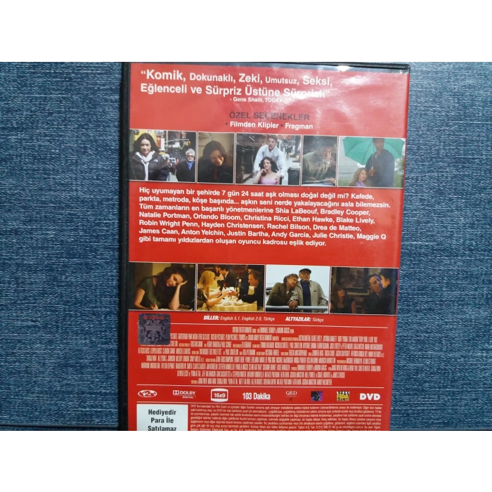 SENİ SEVİYORUM NEW YORK DVD FİLM