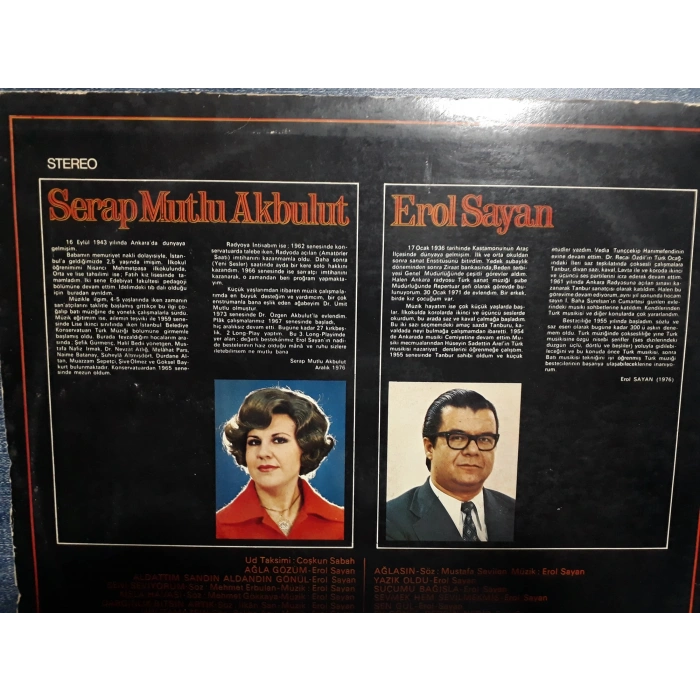 SERAP MUTLU AKBULUT EROL SAYAN PLAK