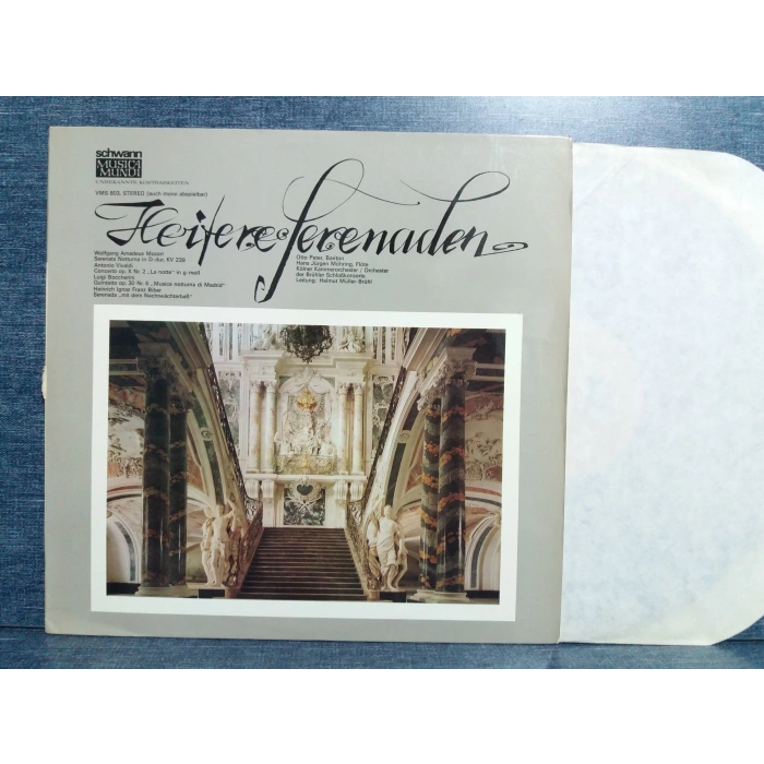 SERENADEN MOZART VIVALDI BOCCHERINI FRANZ BIBER LP