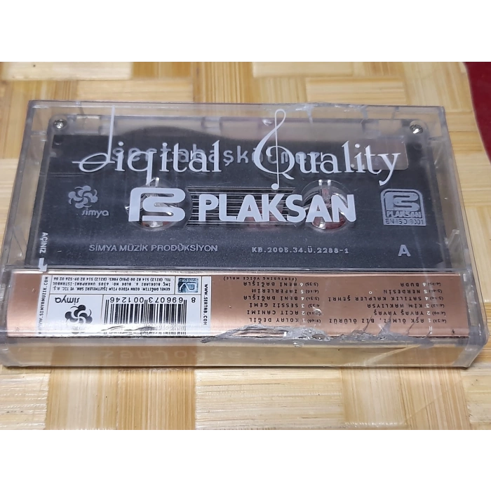 SERTAB AŞK ÖLMEZ MÜZİK KASET