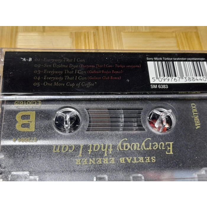 SERTAB ERENER EVERYWAY THAT I CAN MÜZİK KASET