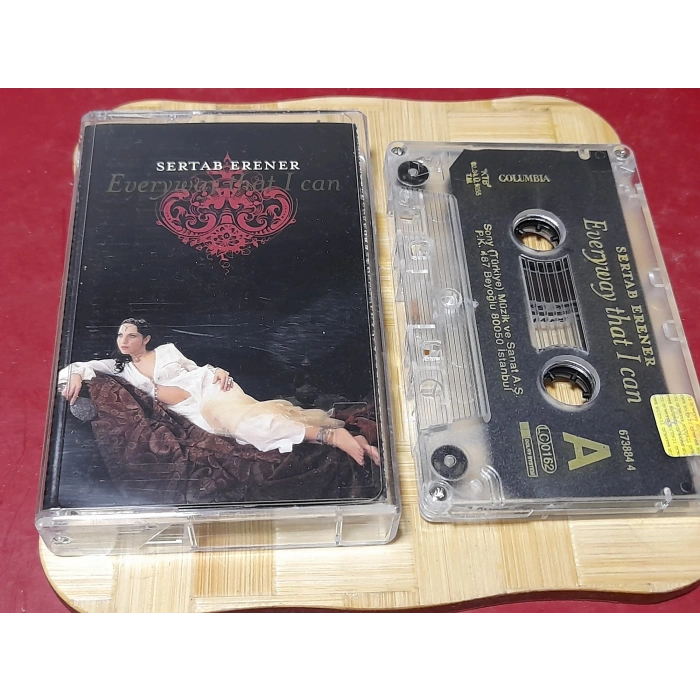 SERTAB ERENER EVERYWAY THAT I CAN MÜZİK KASET