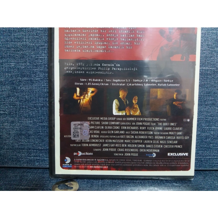 SESSİZ KALANLAR THE QUIET ONES DVD FİLM (SIFIR)