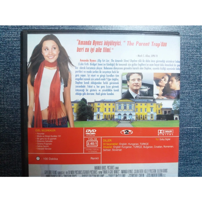 SEVGİ HERŞEYDİRAMANDA BYNES DVD FİLM