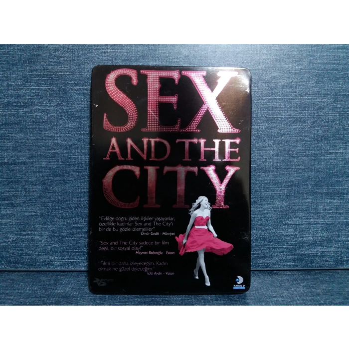SEX AND THE CITY DVD FİLM (METAL KUTU)