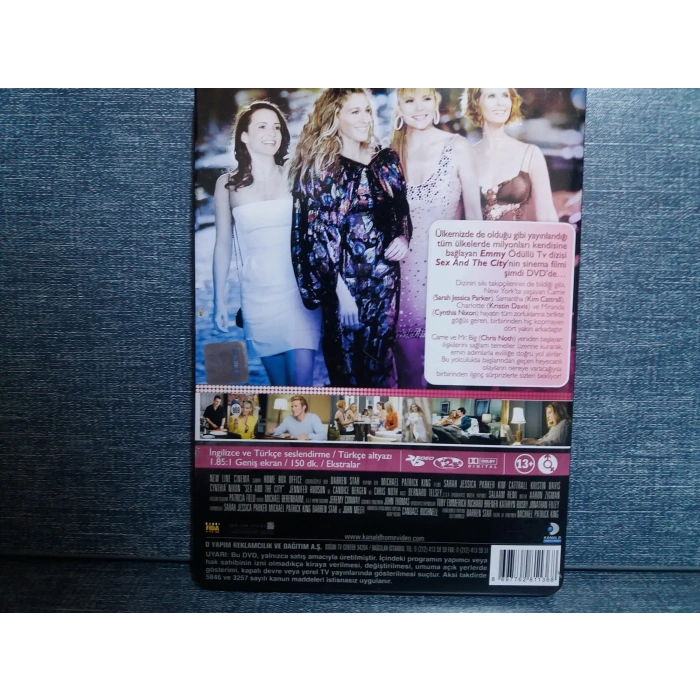 SEX AND THE CITY DVD FİLM (METAL KUTU)
