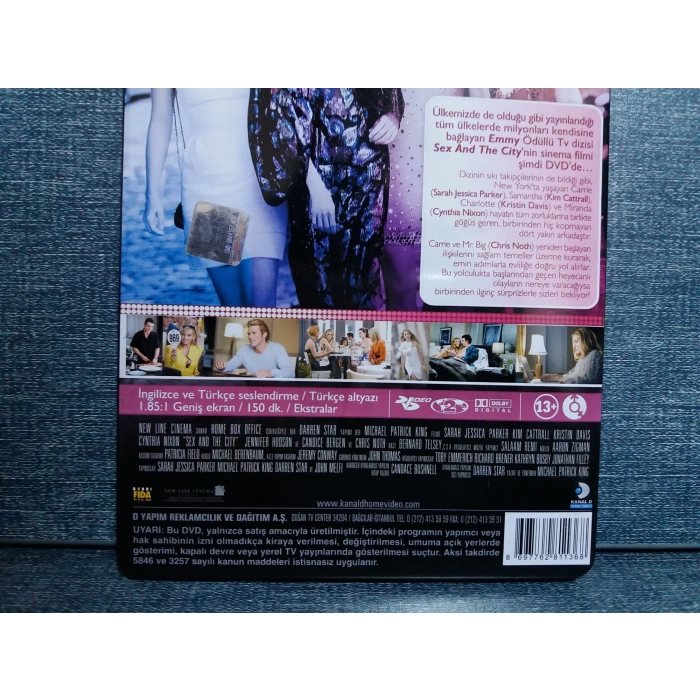 SEX AND THE CITY DVD FİLM (METAL KUTU)