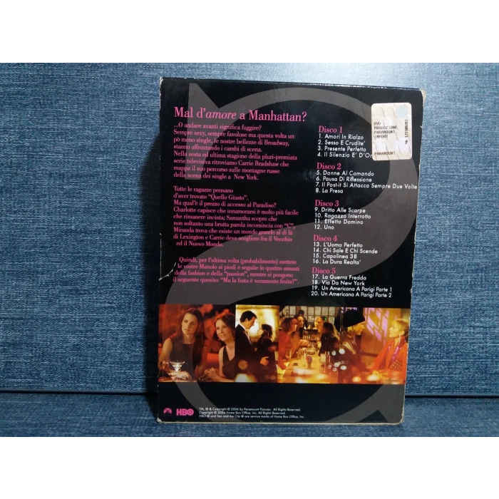 SEX AND THE CITY FINAL DVD FİLM SET 5 DISK ( İNGİLİZCE)