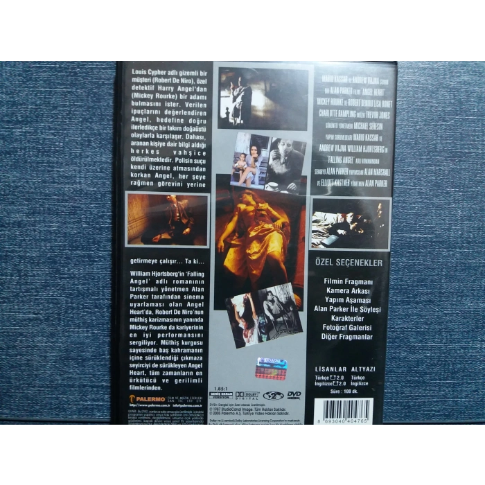 ŞEYTAN ÇIKMAZI ANGEL HEART  DVD FİLM