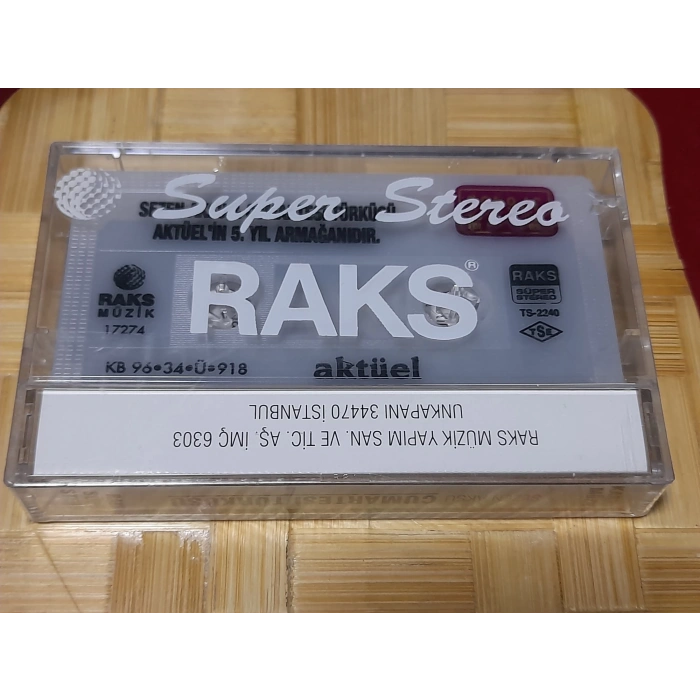 SEZEN AKSU CUMARTESİ TÜRKÜSÜ AKTÜEL MÜZİK KASET