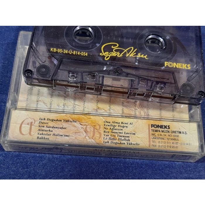 SEZEN AKSU IŞIK DOĞUDAN YÜKSELİR MÜZİK KASET