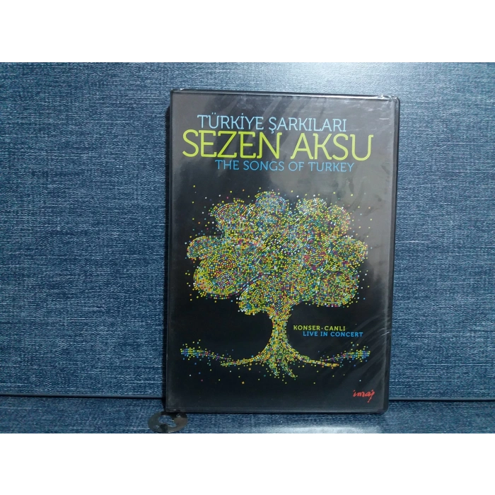 SEZEN AKSU TÜRKİYE ŞARKILARI DVD (SIFIR)