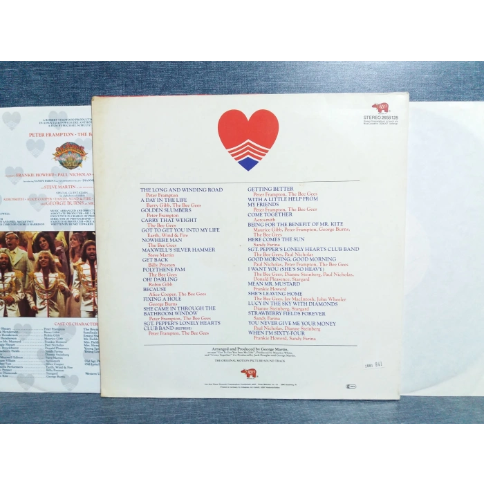 SGT PEPPERS SOUNDTRACK GEES PETER FRAMPTON 2 LP