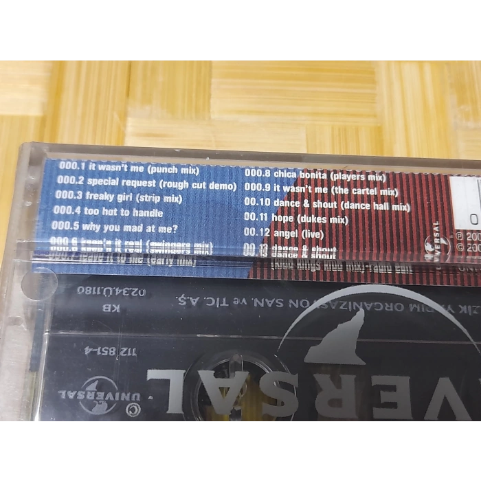 SHAGGY ULTRAMIX MÜZİK KASET