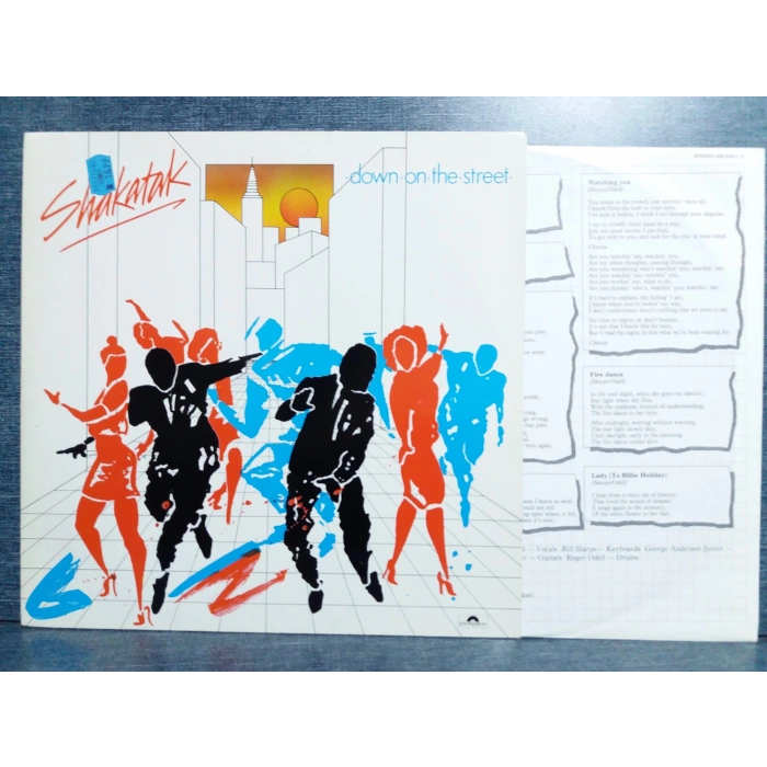 SHAKATAK DOWN ON THE STREET LP