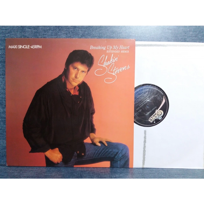 SHAKIN STEVENS BREAKING UP MY HEART MAXI LP