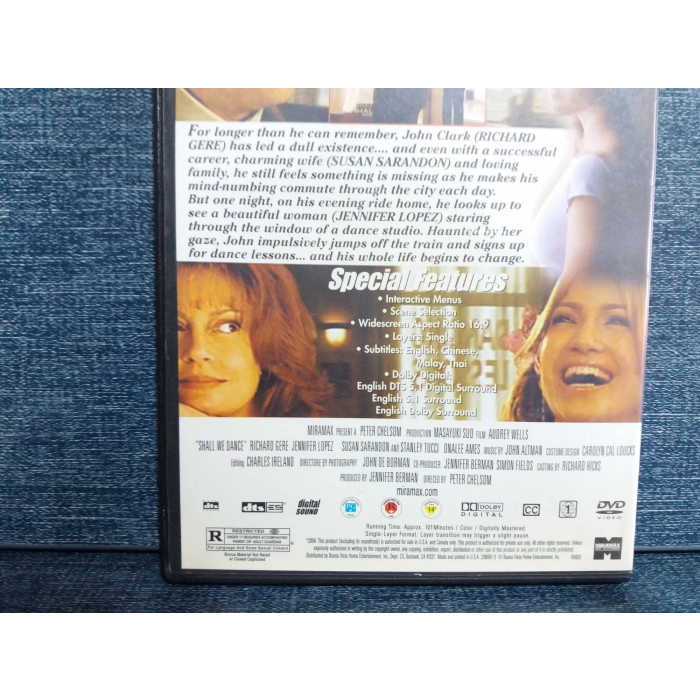 SHALL WE DANCE DVD FİLM (İNGİLİZCE)