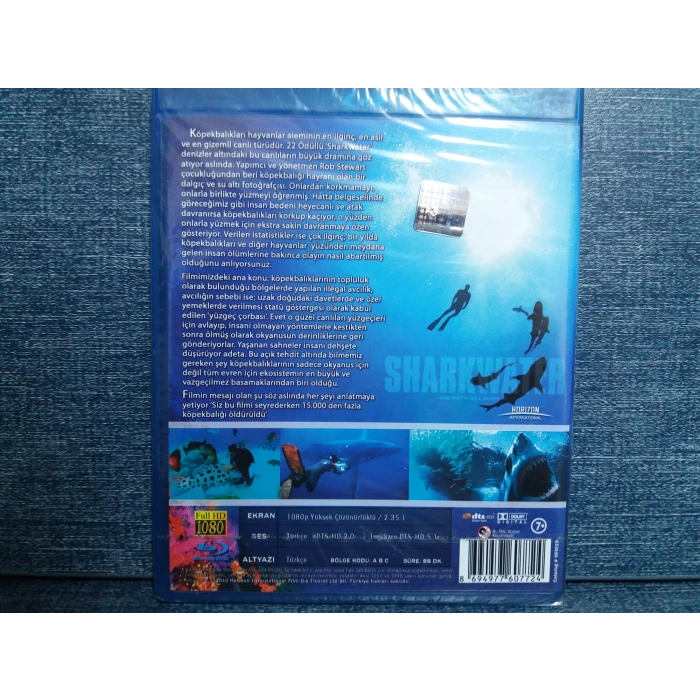 SHARKWATER FİLM BLURAY (SIFIR)