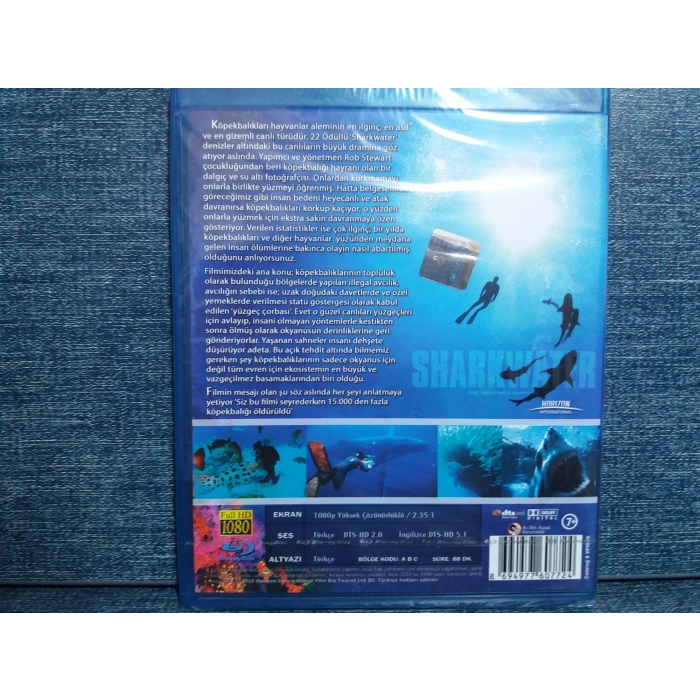 SHARKWATER FİLM BLURAY (SIFIR)