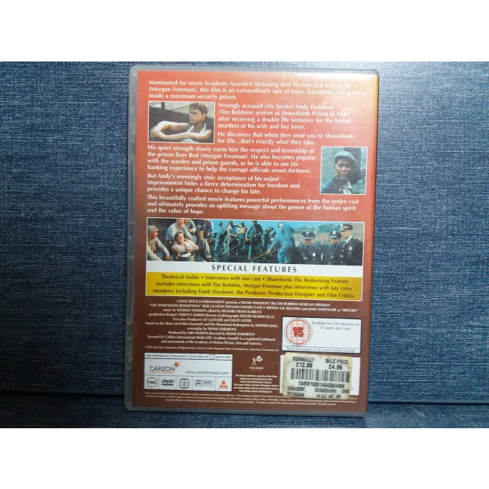 SHAWSHANK DVD FİLM (İNGİLİZCE)