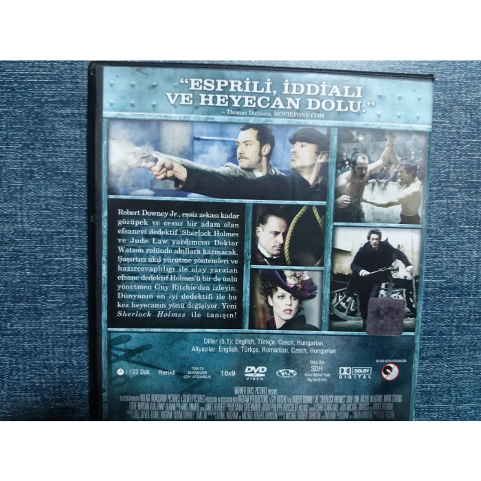 SHERLOCK HOLMES  DVD FİLM