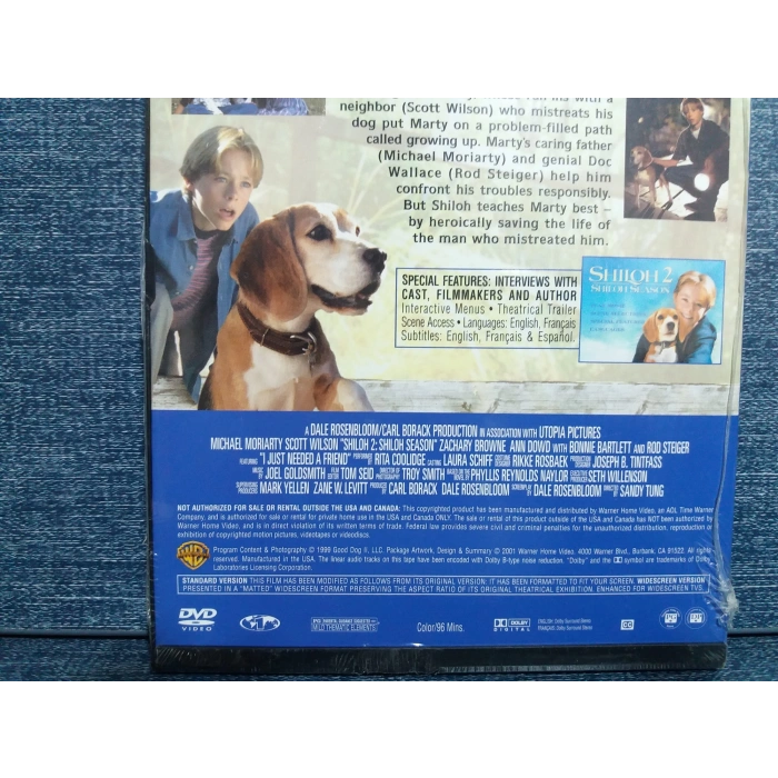 SHILOH 2  DVD FİLM (İNGİLİZCE-SIFIR)