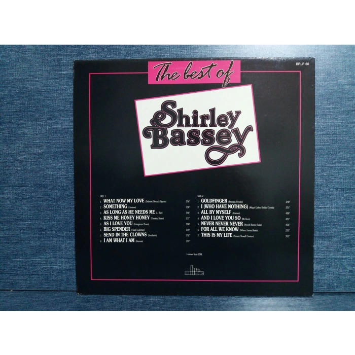 SHIRLEY BASSEY TH BEST OF MUSIC LP