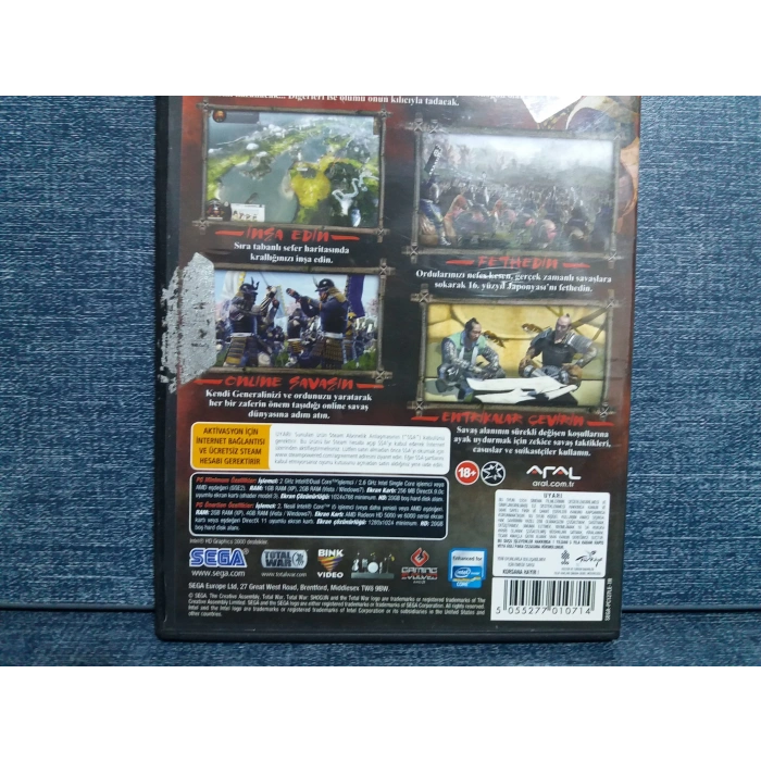 SHOGUN 2 TOTAL WAR PC OYUN (2 DISK)