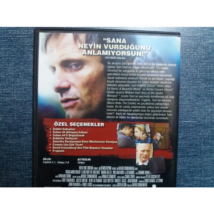 ŞİDDETİN TARİHÇESİ DVD FİLM