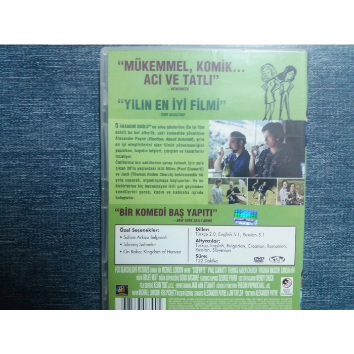 SIDEWAYS DVD FİLM