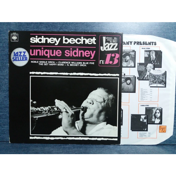 SIDNEY BECHET UNIQUE SIDNEY LP