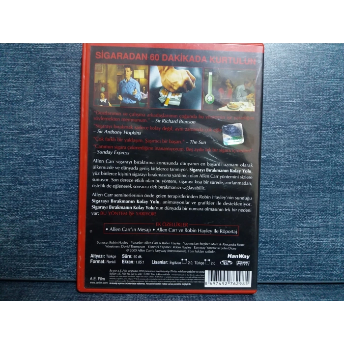 SİGARAYI BIRAKMANIN KOLAY YOLU  DVD FİLM