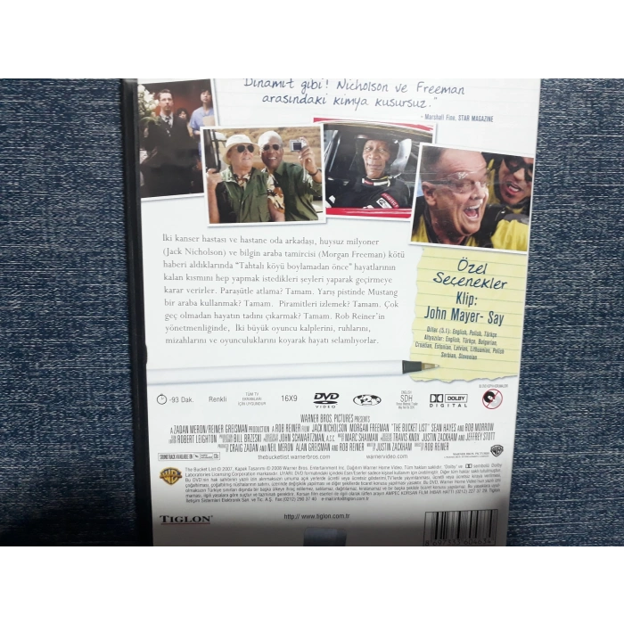 ŞİMDİ YADA ASLA BUCKET LIST DVD FİLM