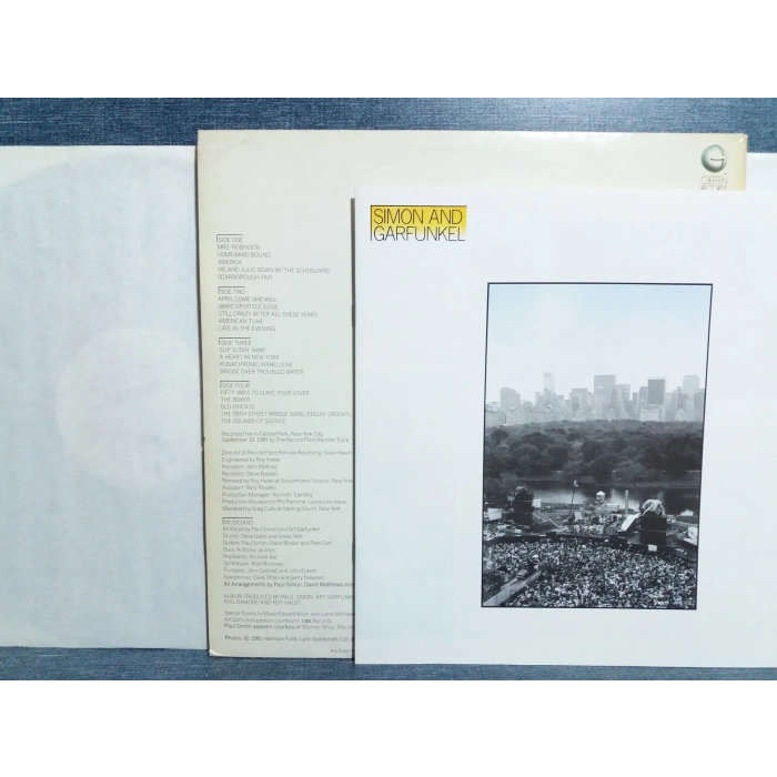 SIMON AND GARFUNKEL CENTRAL PARK CONCERT 2 LP