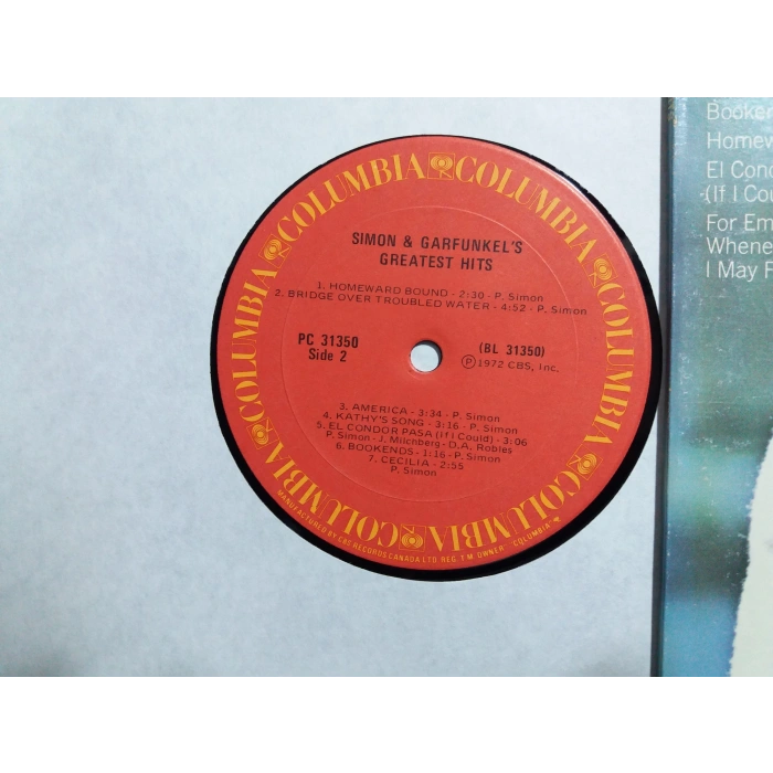 SIMON AND GARFUNKELS GREATEST HITS  LP