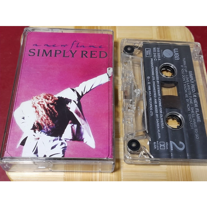 SIMPLY RED A NEW FLAME MÜZİK KASET