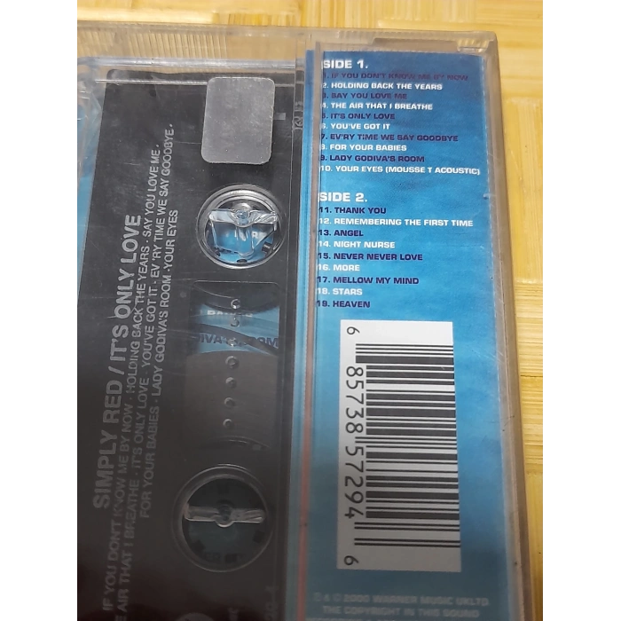 SIMPLY RED ITS ONLY LOVE MÜZİK KASET