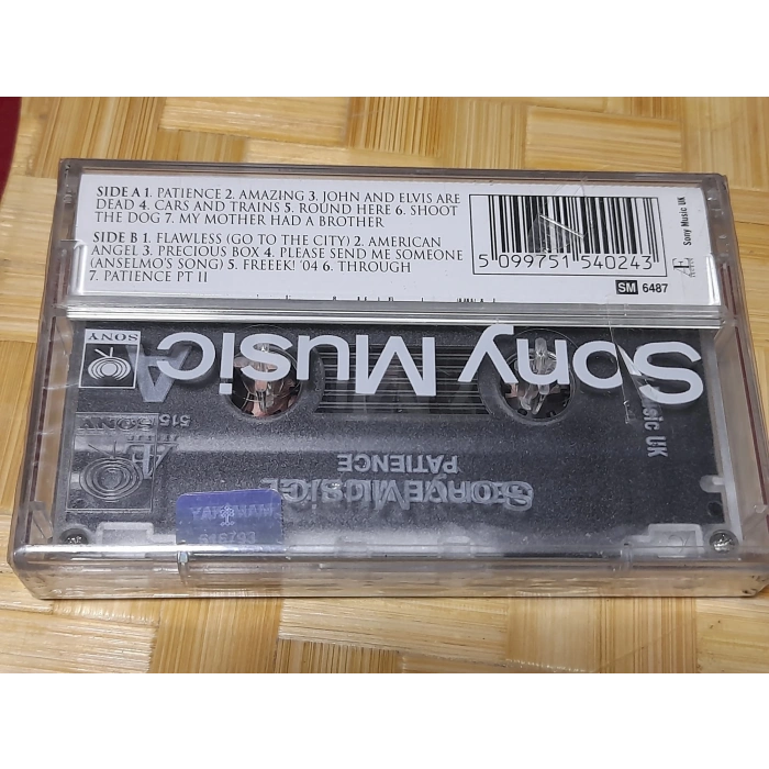 GEORGE MICHAEL PATIENCE MÜZİK KASET