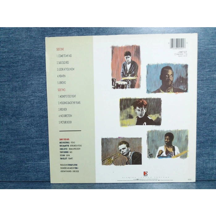 SIMPLY RED PICTURE BOOK MUSIC LP