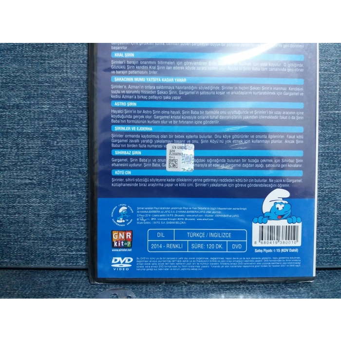 ŞİRİNLER EJDERHA DVD FİLM (SIFIR)