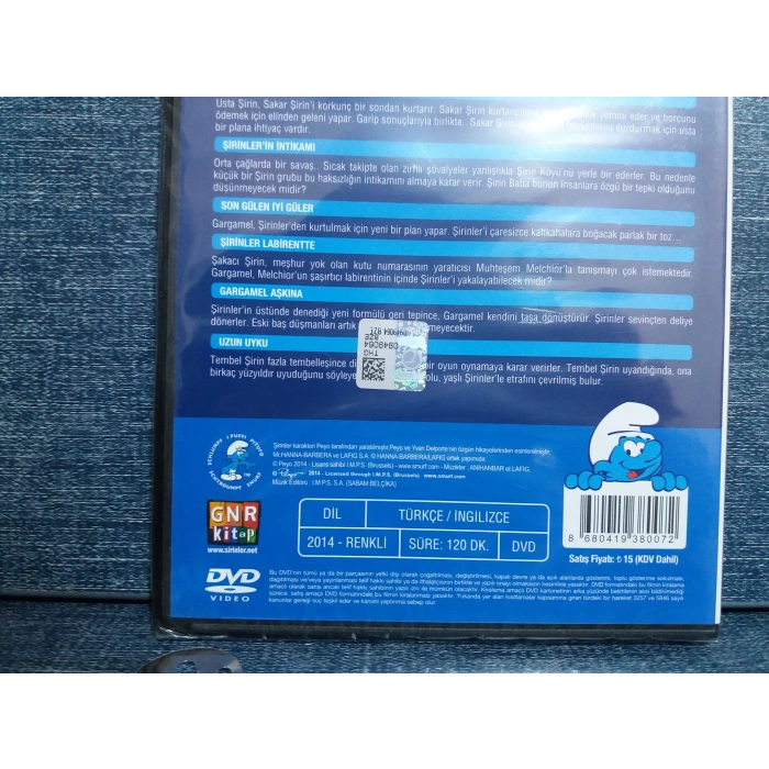 ŞİRİNLER LABİRENTTE DVD FİLM (SIFIR)