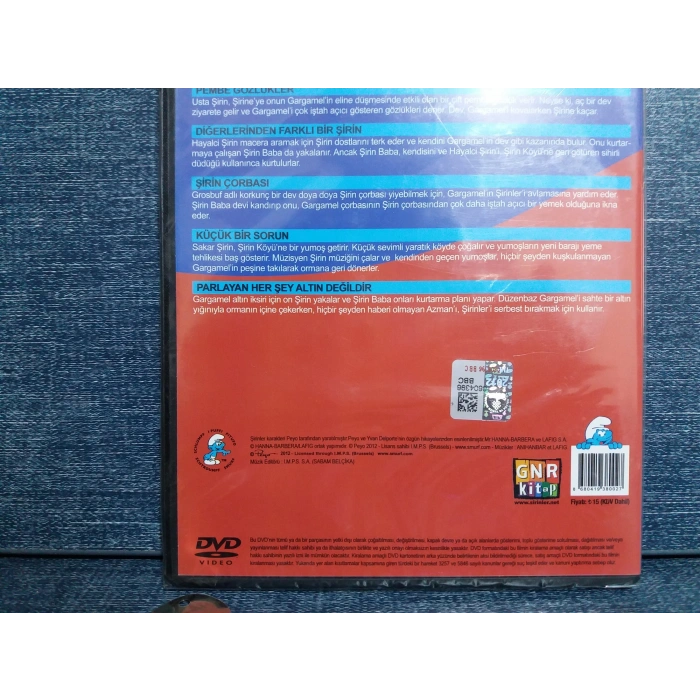 ŞİRİNLER SEZON 1 E 2 DVD FİLM (SIFIR)