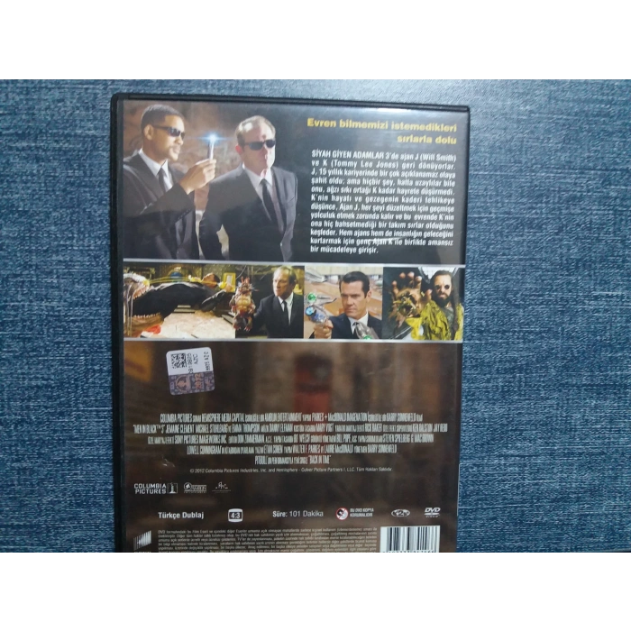 SİYAH GİYEN ADAMLAR 3 DVD FİLM BAS OYNAT