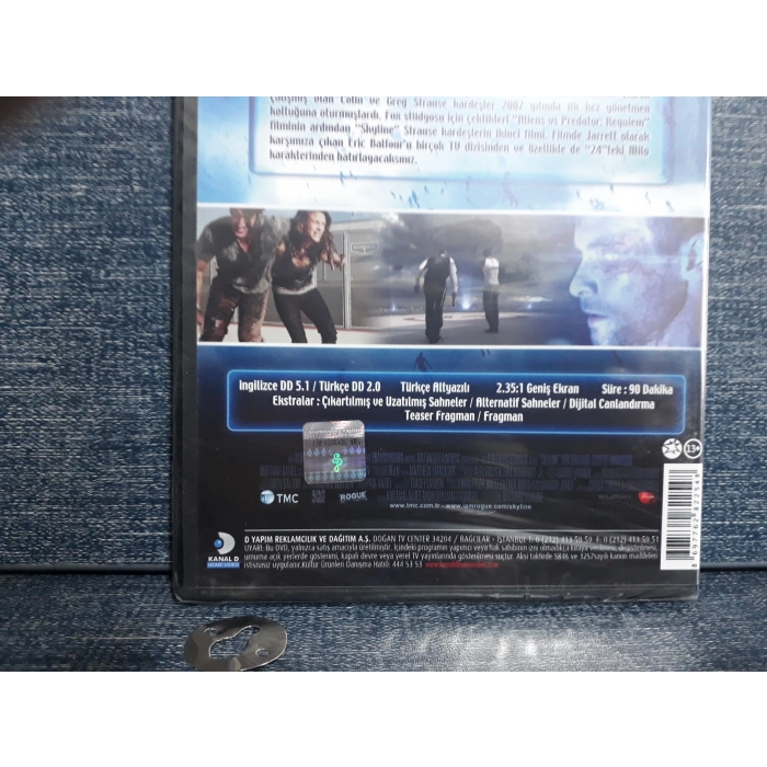 SKYLINE YUKARIDAKİ TEHLİKE DVD FİLM (SIFIR)