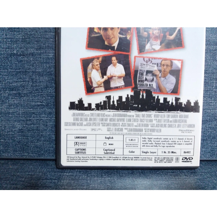 SMALL TIME CROOKS DVD FİLM (İNGİLİZCE)