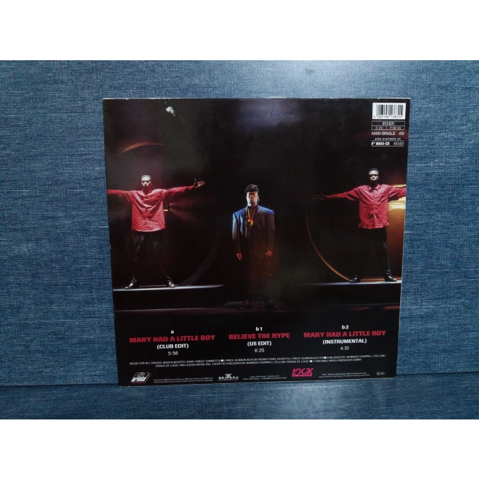 SNAP MARY HAD A LITTLE BOY MAXI LP