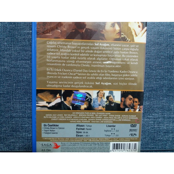 SOL AYAĞIM DVD FİLM