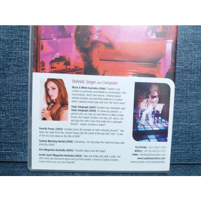 SOPHIE SERAFINO KONSER DVD